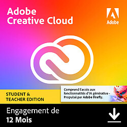 Adobe Systems Adobe Creative Cloud All Apps - Etudiants et enseignants