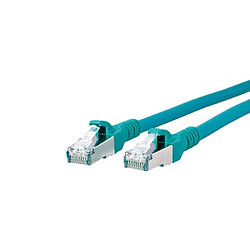 Câble de raccordement réseau RJ45 CAT 6A S/FTP Metz Connect - [1x RJ45 mâle - 1x RJ45 mâle] -