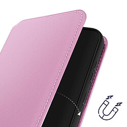 Avis Avizar Étui pour Samsung Galaxy S24 Plus Clapet Double Poche Fonction Support Rose Poudré