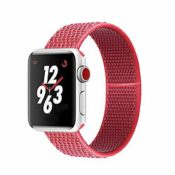 PHONECARE Bracelet NylonSense pour Apple Watch Series 9 - 41mm - Rouge