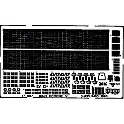 HMS King George V. für Tamiya Bausatz 77525- 1:700e - Eduard Accessories