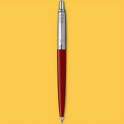 Crayon Parker Jotter M Rouge Acier