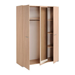 Avis But Armoire 3 portes L.139 cm EKKO imitation chêne