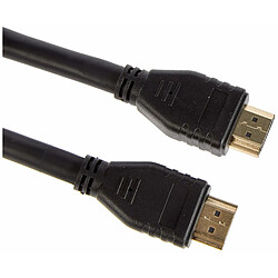 PremiumCord Câble HDMI 2.1 8K Ultra High Speed M/M 48 Gbps avec Ethernet, Compatible avec vidéo 8K @ 60 Hz, Deep Color, 3D, eARC, HDR, blindé 3X, connecteurs plaqués Or, Noir, 5 m, kphdm21-5