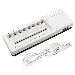 Universal Chargeur de sortie USB PALO 2.4A USB Charge de charge de batterie de 8 emplacements