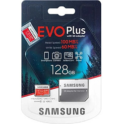 Acheter Samsung Carte Micro SD SDXC Evo Plus - 128 Go - avec adaptateur SD 2020