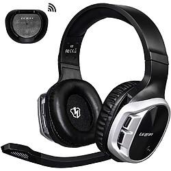 Chrono [Casque Gaming PC] Micro Casque Gamer PC avec Vibration sur les Basses Audio Stéréo Basse Profond Casque PC bien Anti-bruit avec Sous-ligne Controleur et Bouton Muet Idéal pour Jouer GTA V / World of Craft /Les Sims 4 / Overwatch et Bien D’autres Jeux PC