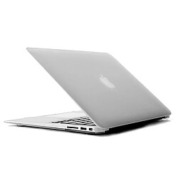 Wewoo Housse Étui blanc pour MacBook Air 13,3 pouces 4 en 1 Coque de protection en plastique dur givré avec protecteur d'écran et protège-clavier bouchons anti-poussière