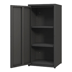 Helloshop26 Armoire métallique 88 x 40 x 35 cm acier noir 03_0006357