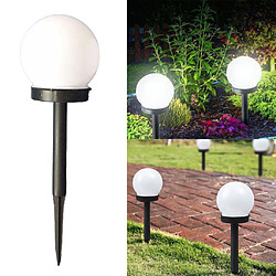 Lumières solaires extérieures, LED solaire alimenté Globe lumière de jardin étanche solaire Yard lumières pour cour Patio passerelle paysage voie pas cher