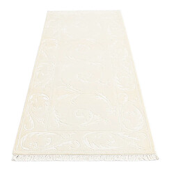 Avis Vidal Tapis de couloir en laine 203x81 beige Darya