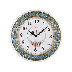 Avis 11inch super assez horloge horloge à quartz sans coutures à quartz horloge décoration bleu