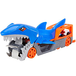 Universal Roues requin transporteur jeu set multi-voiture piste avec voiture jouet poisson bleu camion cadeau d'anniversaire pour les enfants | Voiture jouet moulée sous pression