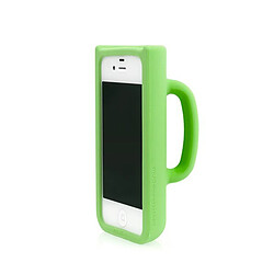 Totalcadeau Coque iPhone 4/4S en forme de tasse - Protection smartphone Couleur - Rose pas cher