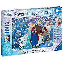 Ravensburger Disney Frozen - Puzzle de neige scintillante (100 piAces)