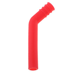 Caoutchouc de silicone pour tube d'extension de silencieux de tuyau d'échappement RC pour 1/8 1/10 rouge