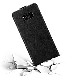 Cadorabo Coque Samsung Galaxy S8 Etui en Noir pas cher