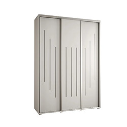 Abiks Meble Armoire DAVOS 8 À Portes Coulissantes 235,2/170/60 3 Portes