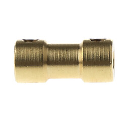 Transmission du moteur 2mm / 3mm / 3.17mm / 4mm Copper Coupler Coupler # 2 3mm-3mm pas cher