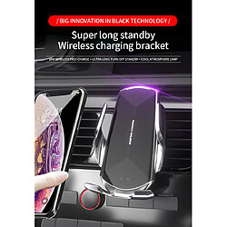 Universal Chargeur rapide sans fil de voiture Porte-téléphone 12 et 11 Pro Samsung Xiaomi Huawei Ventilation Support Car Rack | Chargeur de voiture pas cher