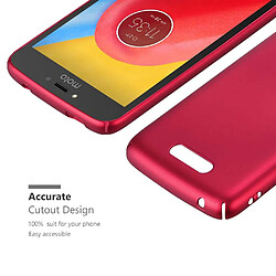 Cadorabo Coque Motorola MOTO C Etui en Rouge pas cher