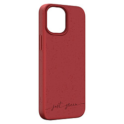 BIGBEN Coque iPhone 13 mini Natura Rouge - Eco-conçue Just Green