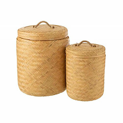 Paris Prix Lot de 2 Paniers de Rangement Selio 57cm Naturel