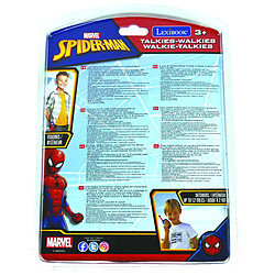 Acheter Lexibook Talkie-Walkies Spiderman portée 2km fonction morse