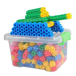 350 Pièces Hexagone Blocs de Construction Puzzles Garçons et Filles Assemblés et Insertion Hexagonale En Plastique Jouets, maternelle Jeux Creative