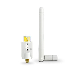 Mini adaptateur sans fil avec antenne externe Prend en charge Soft AP pour établir un réseau LAN sans fil rapide 802.11N 150Mbps