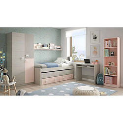 Loungitude Armoire enfant ROSA 3 portes