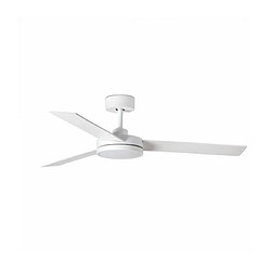 faro Plafonnier ventilateur Barth blanc mat 29,1 Cm