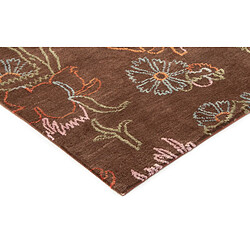 Acheter Vidal Tapis de laine 299x223 brun Modern Nehmo