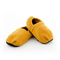 Shop Story SHOP-STORY - HOT SOX YELLOW : Chaussons Chauffants Micro-Ondes pas cher