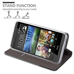 Cadorabo Coque HTC Desire 820 Etui en Gris pas cher