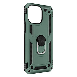 Avizar Coque pour iPhone 14 Pro Max Hybride Bague de maintien Support Vidéo vert