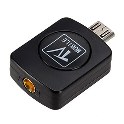 Acheter Wewoo Micro USB DVB-T Récepteur de clé tuner mobile numérique dongle pour téléphone Android (noir)