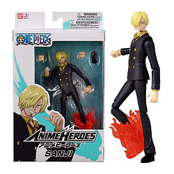 BANDAI Anime Heroes - One Piece - Figurine Anime heroes 17 cm - Sanji