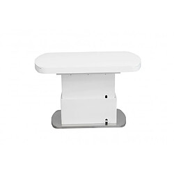 Inside 75 Table Basse Relevable Double Set Blanc