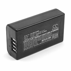 vhbw Li-Ion batterie 2200mAh (7.4V) pour appareil de médecine comme èlectrocardiographie comme GE 2030912-001, 2047357-001