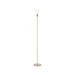 Ideal Lux Lampadaire Microphone Métal Laiton satiné 1 ampoule 170cm