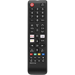 SANAG Telecommande Universelle Avec Boutons Netflix, Prime Video Pour Samsung Smart Tv Lcd Led Uhd Qled 4K Hdr Tout Pour Samsung Tv Telecommande