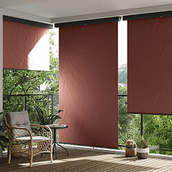 vidaXL Auvent latéral de balcon 165x250 cm Marron