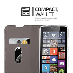 Avis Cadorabo Coque Nokia Lumia 640 Etui en Gris