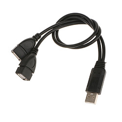 Avis USB 2.0 Mâle vers Doublel USB 2.0 Femelle Jack Y Splitter HUB Câble d'Alimentation Adaptateur Pour Ordinateur Portbale