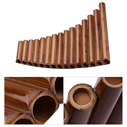 Avis Justgreenbox 15 Pipe Pan Flute G Key Pipes Pipes de Pan en bambou naturel Instrument à vent traditionnel chinois avec sac de transport - 1005001639226709