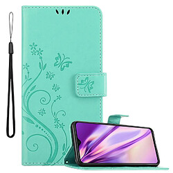 Cadorabo Coque Xiaomi RedMi NOTE 8 PRO Etui en Turquoise