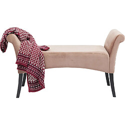 Acheter Karedesign Banc Motley velours rose Kare Design