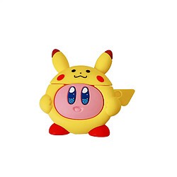 GUPBOO Airpods Coque Housse Étui Protecteur Compatible pour AirPods Pro-Jolie fille Pika Star Kirby