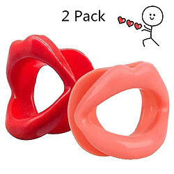 Chrono Nouveau style silicone doux facial anti-âge anti-rides, entraîneur sportif pour le visage pour les femmes (2 pièces)